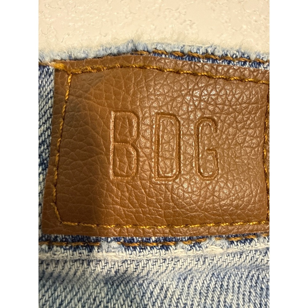 BDG Urban Outfitters Wide Leg Jeans 24 Blue High Rise Denim Baggy - Picture 5 of 10